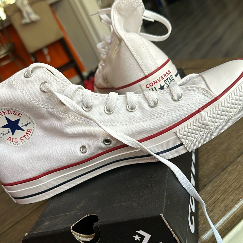 White Converse